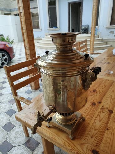 antik samovar alıram: Б/у Дровяной Самовар, 10 л, Платная доставка