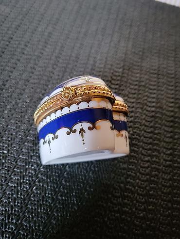 Kutije za odlaganje: Satula,vintaz porcelanska. Satula,kutija za lekove, perfektna sve na — 12