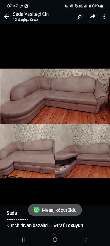 divan temizleme: Угловой диван