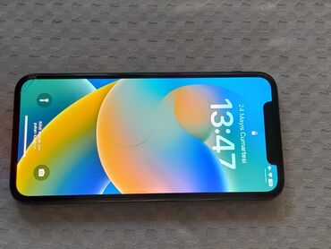 ayfon 4 s: IPhone X, 64 GB, Space Gray, Qırıq, Face ID