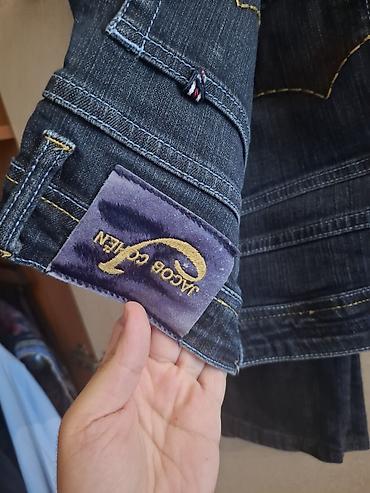 pull and bear: Jacob Cohen kişi cins şalvarı - Brend: Jacob Cohen - Rəng: tünd mavi — 2