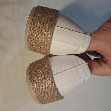 zara haljina s: Beli ženski platneni patike/espadrile DeeZee - Brend/model: DeeZee — 8