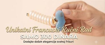 Ukosnica/šnalica za kosu – unikatni francuski ručni rad - Elegantna