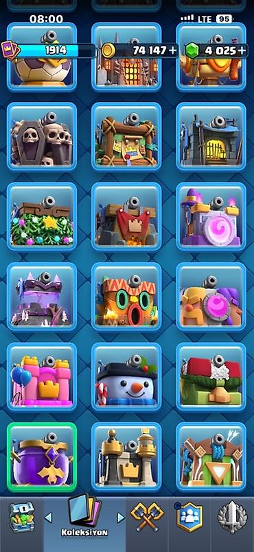clash royale hesabı: Clash Royale hesabı – “Mirvalex” - Kral səviyyəsi: 16 (Maksimum) - — 8