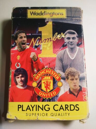 united sport: Kollekcionniye igralniye karti Manchester United 2006 god