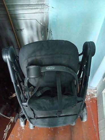 gitara usaq ucun: Graco uşaq arabası Qara rəngli, qatlanan konstruksiyaya malik uşaq — 4
