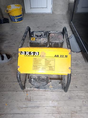 su generatoru: Aksa Jeneratör AB 22 M – benzinli portativ generator Texniki — 2