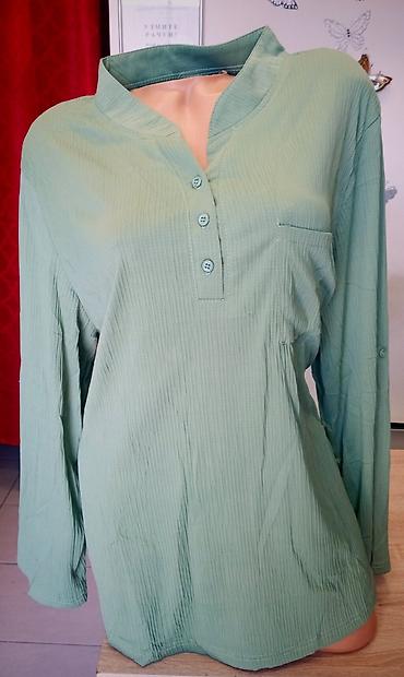 zenski prsluci novi pazar: Ženske košulje pamuk elastin vel XL. 2xl. 3xl. 4xl. 5xl. Cena — 2