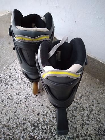 dva srca slike: Roleri-Pivot br. 42/43,aluminijumske sine,tockovi silikonski — 3