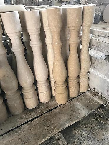 Готовые балясины: Готовая балясина, Материал: Сары-Таш, Для лестницы, Новый at lalafo.kg — 3 Готовые балясины: Готовая балясина, Материал: Сары-Таш, Для лестницы, Новый — 3