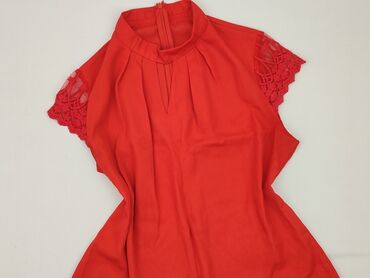 czarne bluzki z krótkim rękawem reserved: Women's blouse, size L (EU 40)