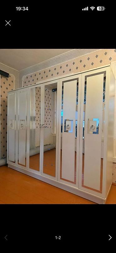 Dolablar: Yeni, 6 qapı, Güzgülü, Açılan, Düz dolab — 3
