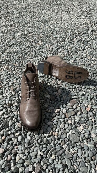 армейские ботинки: 100% Кожаные летние ботинки A.S.98 из Италии 🇮🇹, размеры 46