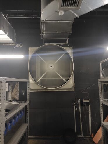 компрессоры воздуха: Осевые промышленные вентиляторы для охлаждения и вытяжки Теплиц