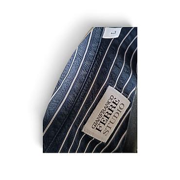 kargo pantalone muske: Gianfranco Ferré Studio muška košulja na pruge - Model: klasična — 4