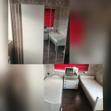 Sifarişlə divan dəstləri: Qız üçün, İşlənmiş, 2 təknəfərlik çarpayı, Dolab, Termo