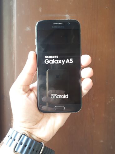 samsung a17 qiymeti: Samsung Galaxy A5 2017, 32 GB, rəng - Qara, Sensor