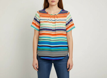 tuniki sylwestrowe: M&Co, Women's blouse, size 2XL