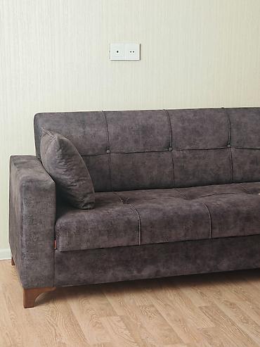 kunc divanl: Künc divan, İşlənmiş, Açılan, Bazalı, Parça, Çatdırılma yoxdur — 2