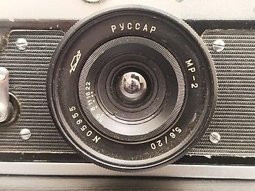 1960-cı illərə aid Fed 2 fotoaparatı nadir "Russar" obyektivi ilə