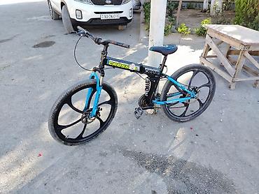 Спорт и хобби: Crosser dağ velosipetidir endirim 10% faiz - Çərçivə: amortizatorlu — 3