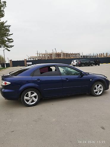 баа: Mazda 6: 2002 г., 2 л, Кол менен иштөөчү, Бензин, Хетчбек — 3