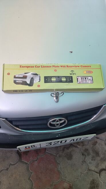 фото контроль: Камера заднего вида European Car licence Plate Wifi review Camera