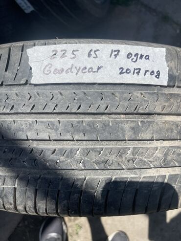 Шины: Шины 225 / 65 / R 17, Лето, Б/у, 1 шт, Легковые, GoodYear