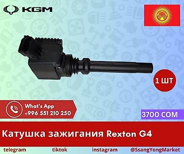 Детали двигателя и моторы в сборе: Катушка зажигания для SsangYong/KGM Rexton G4. Особенности: - Тип — 1