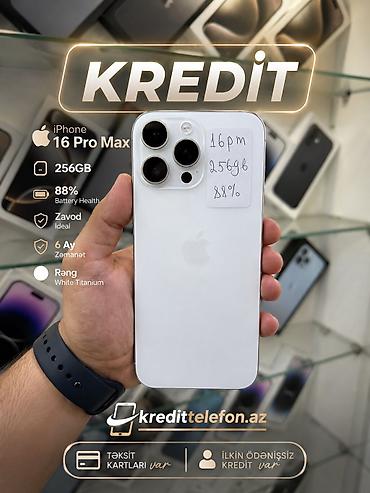 IPhone 16 Pro Max, 256 GB, White Titanium lalafo.az -da IPhone 16 Pro Max, 256 GB, White Titanium