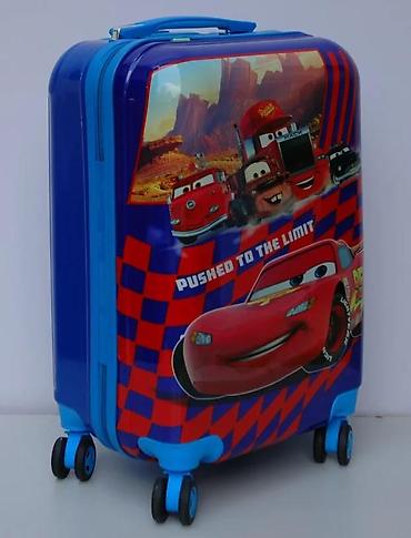 Rančevi, torbe i koferi: Dečji kofer na točkiće – Disney Cars (Lightning McQueen) - Tvrda ABS — 8