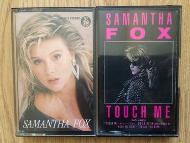 knjige: Samantha Fox-Samantha Fox 190din audio kaseta samantha fox touch me