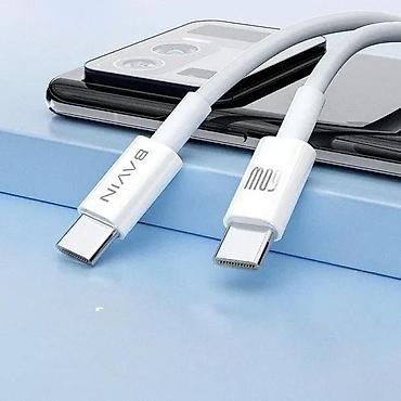 Kablovi za telefone: BAVIN USB-C na USB-C kabl 60W – Model CB274 - Snaga: do 60W, podržava — 2