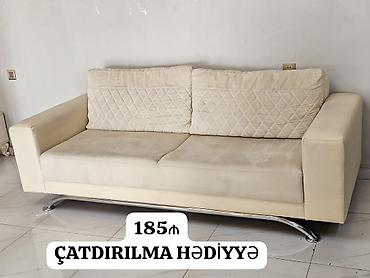 *Dıvan satılır* Qiymet 185 Azn *Çatdırılma pulsuzdur* Eni 2.20 sm