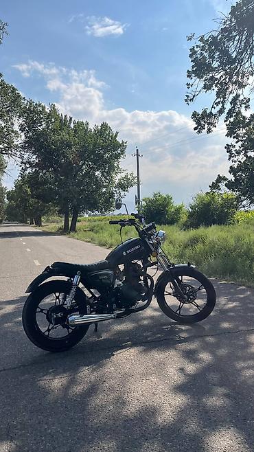 Мотоциклы: Чоппер Suzuki, 125 куб. см, Бензин, Взрослый, Б/у — 3