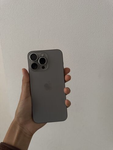 айфон 16 макс: IPhone 15 Pro Max, Б/у, 256 ГБ, Natural Titanium, Чехол, Коробка, 84 %