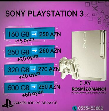 sony 250: Playstation 3 gameshop magazasi size playstation 3/playstation 4
