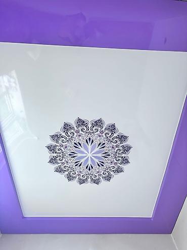 Натяжной потолок: Натяжной потолок 3D потолки, Глянцевое, Матовое Бесплатный замер, Гарантия, Демонтаж — 6