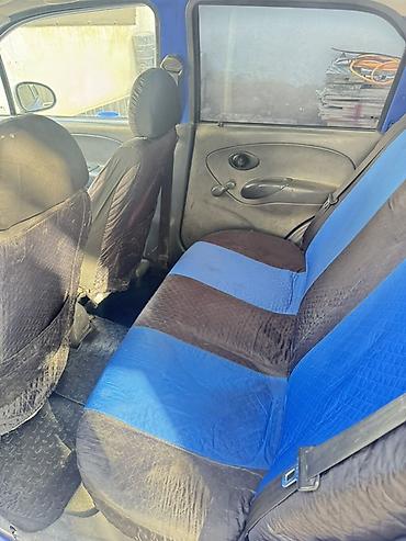 кочкор авто: Daewoo Matiz: 2001 г., 0.8 л, Кол менен иштөөчү, Бензин, Хетчбек — 8