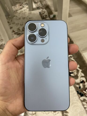 бэушный айфон 11: IPhone 13 Pro, 128 ГБ, Blue Titanium, Чехол, Защитное стекло, 85 %