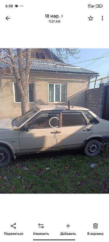 пасат б5 плюс: ВАЗ (ЛАДА) 21099: 1993 г., Механика, Бензин, Седан — 2