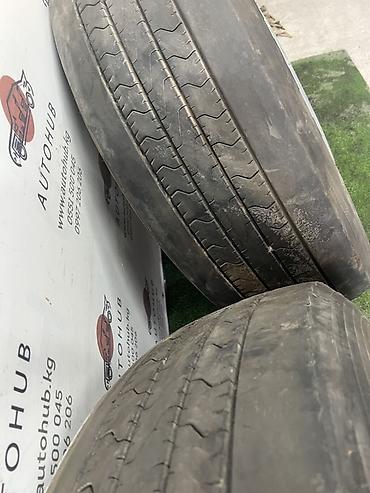 шины для фит: Колеса в сборе 315 / 70 / R 22,5, Лето, Б/у, Пара, Грузовики/Автобусы, Железные, отверстий - 10 — 3
