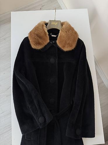 Шубы: Шуба, Альпака, Длинная модель, Италия, S, M — 2