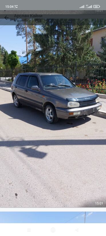 голфы 3: Volkswagen Golf: 1993 г., 1.6 л, Механика, Бензин, Хэтчбэк