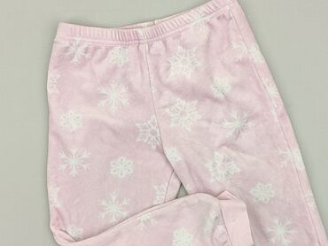 kurtka koszulowa w kratę różowa: Sweatpants, Frozen, 3-4 years, 104, condition - Very good