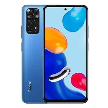 redmi mi 11 ultra: Redmi Note 11, 64 GB, rəng - Mavi, İki sim kartlı, Face ID, Barmaq izi — 1