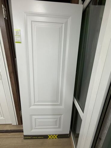 дверь внутренняя: Межкомнатная глухая дверь, Окрашенная, цвет - Белый