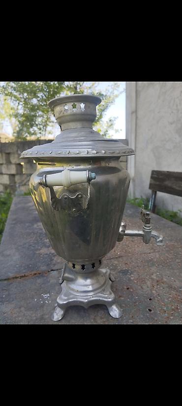 Samovarlar: İşlənmiş Elektrik Samovar, 5 l, Ünvandan götürmə — 6