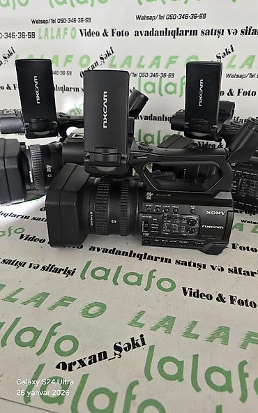 Videokameralar: Sony NXCAM NX100. 3 ədəd hər biri Gəlmə maldır Azərbaycanda istifadə -da lalafo.az — 4 Videokameralar: Sony NXCAM NX100. 3 ədəd hər biri Gəlmə maldır Azərbaycanda istifadə — 4