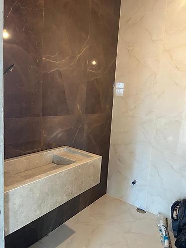 Раковины для ванной: Раковина для ванной, Квадратная форма, Материал: Керамика — 11